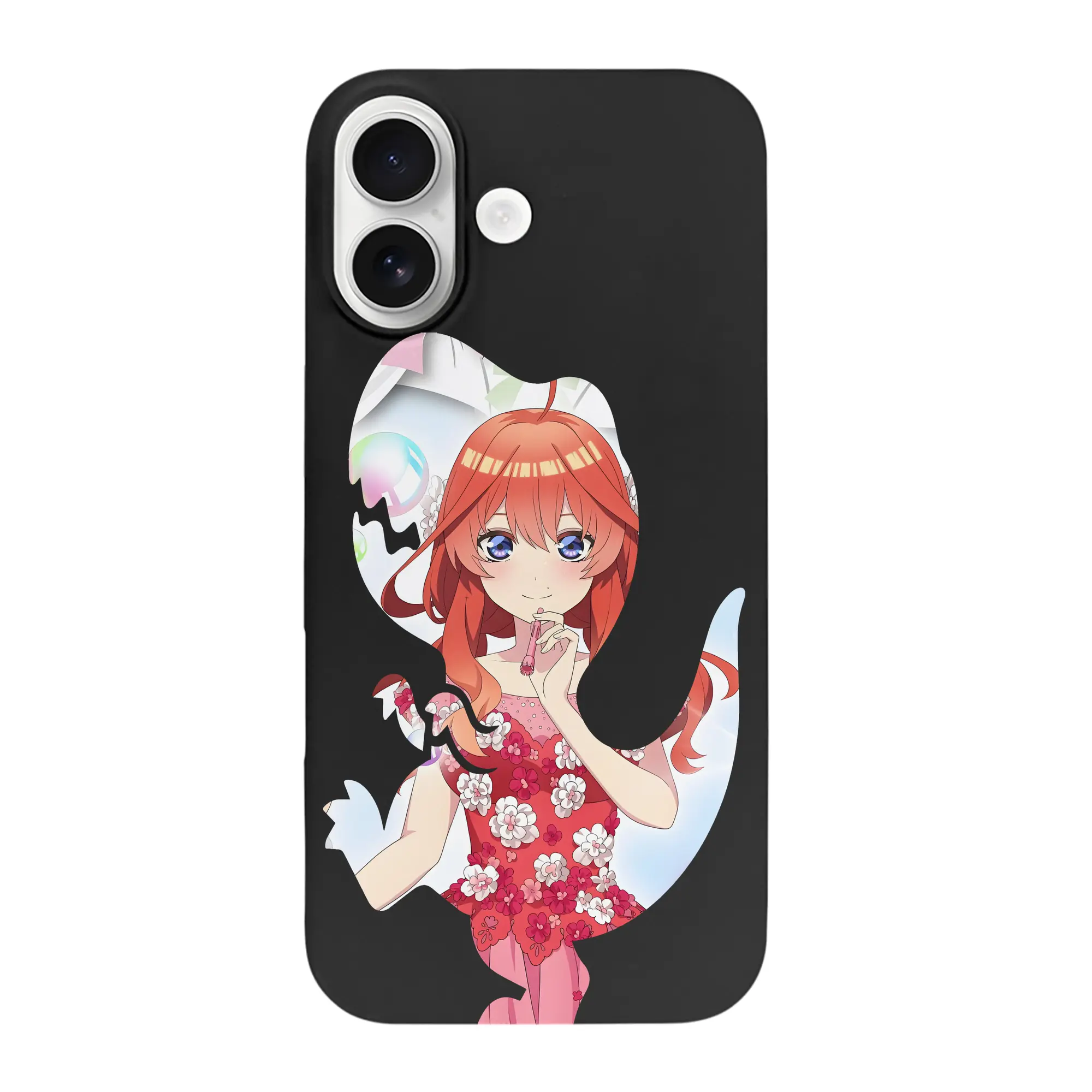 五等分の花嫁 グッズ 中野 五月 - iPhone 17 シリーズ シリコンケース 薄型 耐衝撃 指紋防止 ソフトタッチカバー 精密フィット 傷防止 保護ケース iPhone 17/17 Air/17 Pro/17 Pro Max 対応